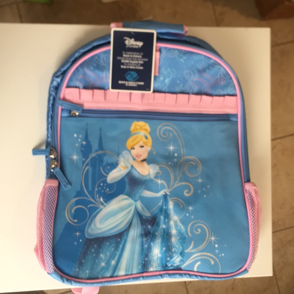 Brand new Cinderella backpack from Disney store